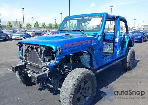 2021 Jeep Wrangler Unlimited Rubicon 4X4 from USA, damaged, VIN 1C4JJXFM0MW779522